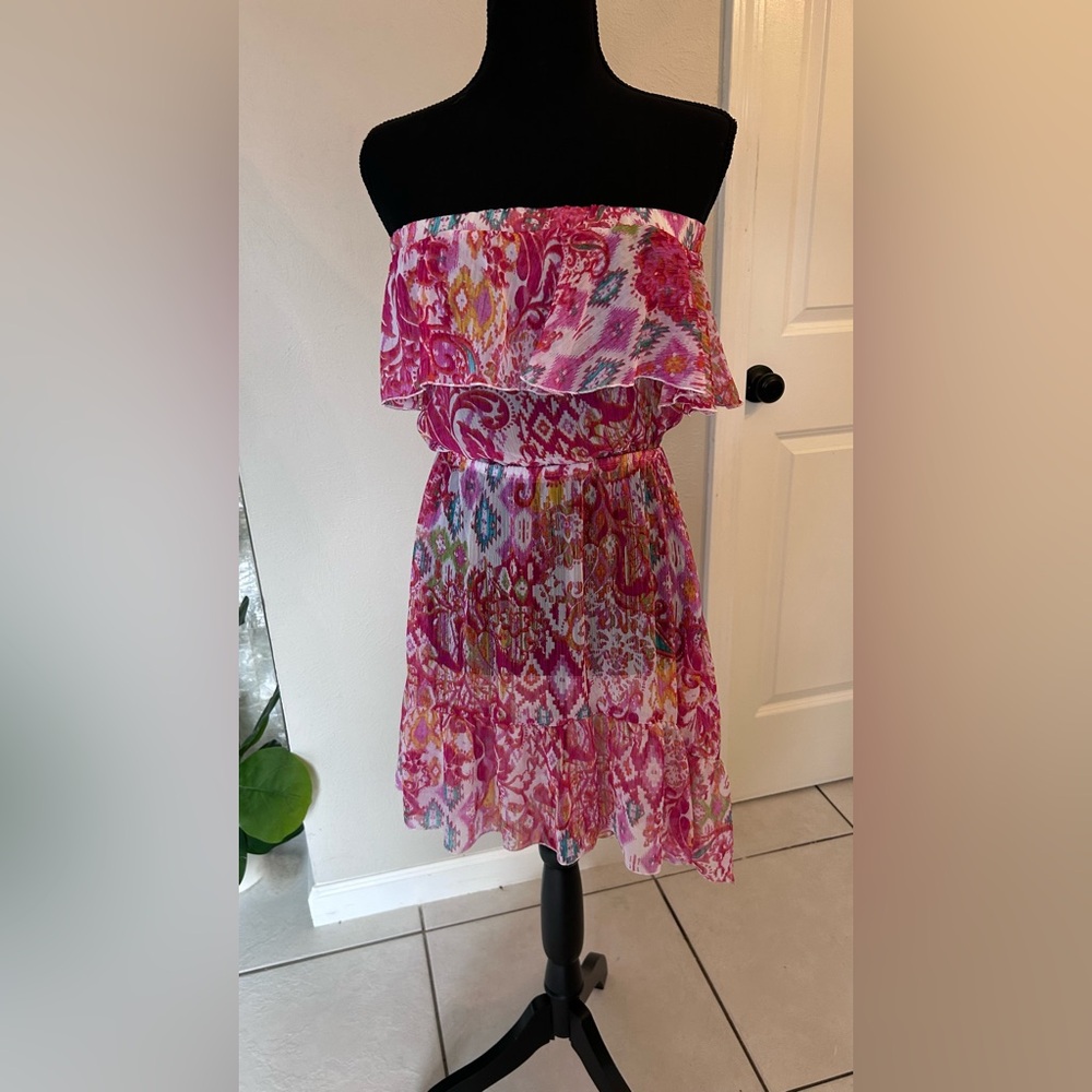 Miken Strapless Cover Up Dress